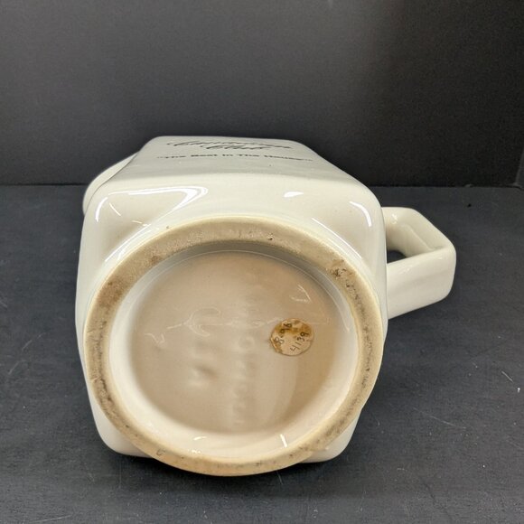 Canadian Club The Best in The House White Advertising Pub Jug Water Jug - Picture 6 of 6